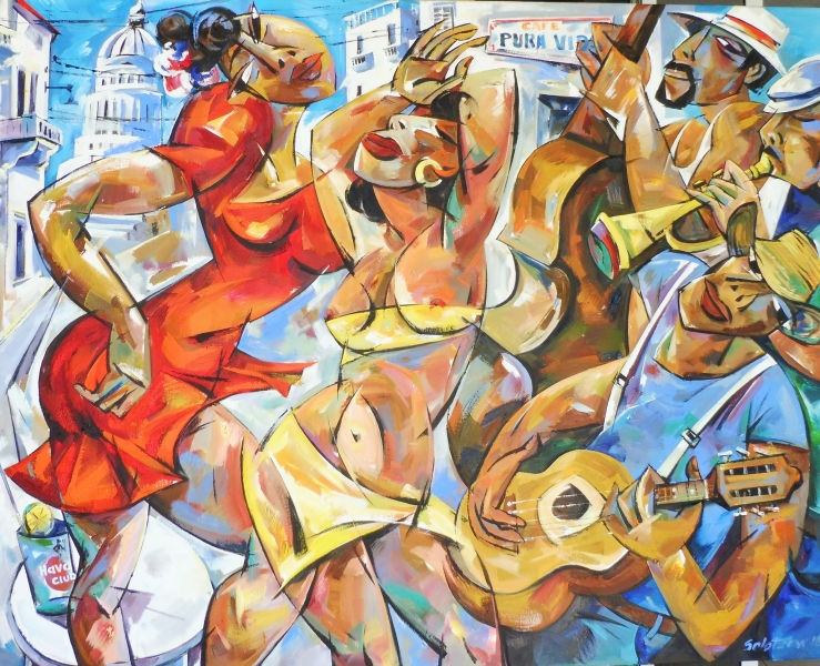 Sky Is For Mozart Exhibition of large fine art paintings by Alexander