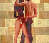 nude man and woman