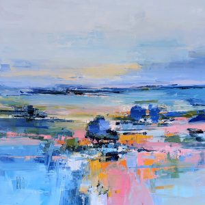 COMING SOON!<br />
Above the Bay <br />
Oil on canvas<br />
40 x 40