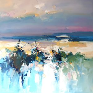NEW!<br />
Sable Blanc <br />
Oil on canvas<br />
40 x 40
