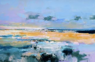 COMING SOON!<br />
Stretch of Sand <br />
Oil on canvas<br />
40 x 60