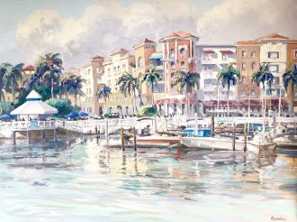 Bayfront<br />
Oil on canvas<br />
36 x 48