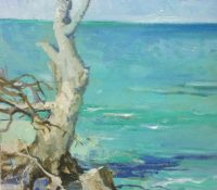 Forgotten Beach <br />
Oil on Canvas<br />
24 х 16