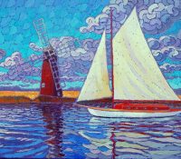 sail boat on the water