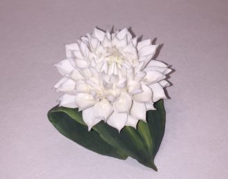 Dahlia Small 1 Hand-made Porcelain