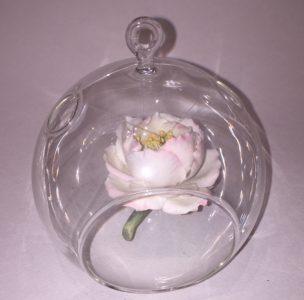 Rose Small 5 Hand-made Porcelain