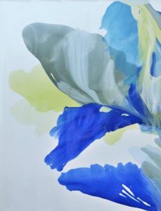 Blue Sanctuary <br />
Acrylic on Canvas<br />
48.5 x 38.5