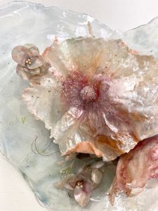 Water Memories I Coral (detail)