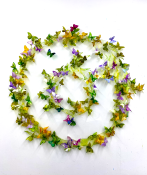 abstract butterflies in circle