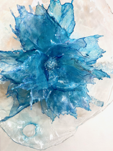 Water Memories II Blue (detail)