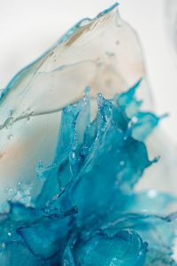 Water Memories II Blue (detail)