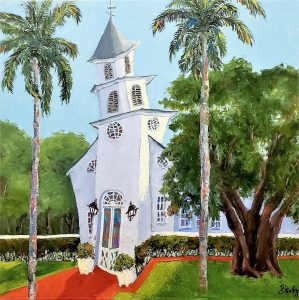 Trinity Church<br />
Oil on Canvas<br />
24 x 24