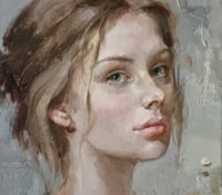 Lara<br />
Oil on Canvas<br />
40 x 10