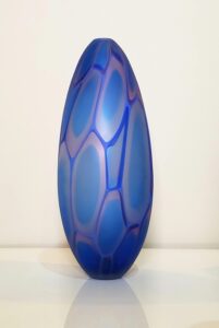 blue murrine egg
