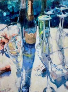 NEW!<br />
Sparkling Afternoon<br />
Oil on canvas<br />
24 x 18